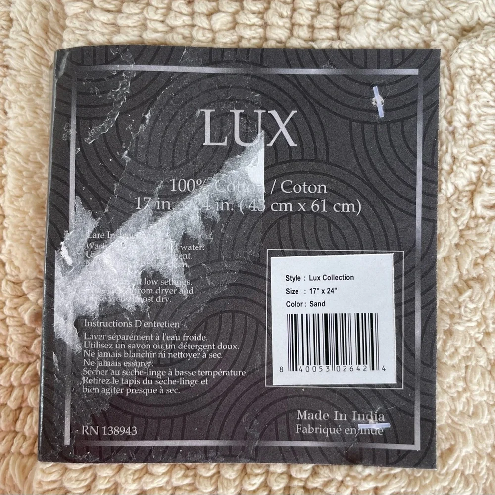 Better Trends Lux Reversible Bath Rug Mat 17